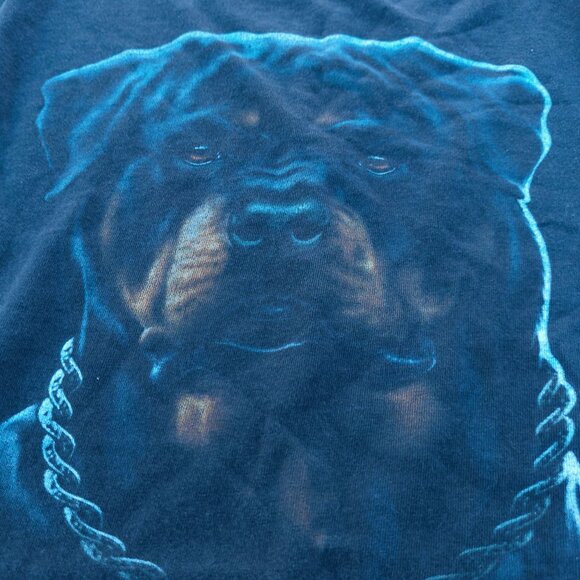 Jerzees Rottweiler "Fear is For Others" Graphic Tee - Picture 4 of 5